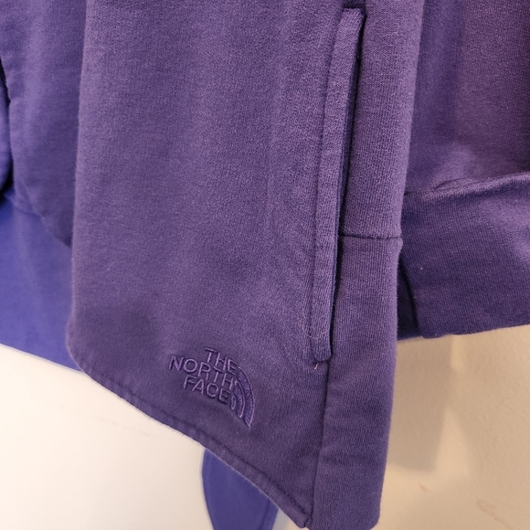 North Face Tadasana‎ Jersey Yoga Faux Wrap Cardigan - Purple Small - Picture 12 of 12